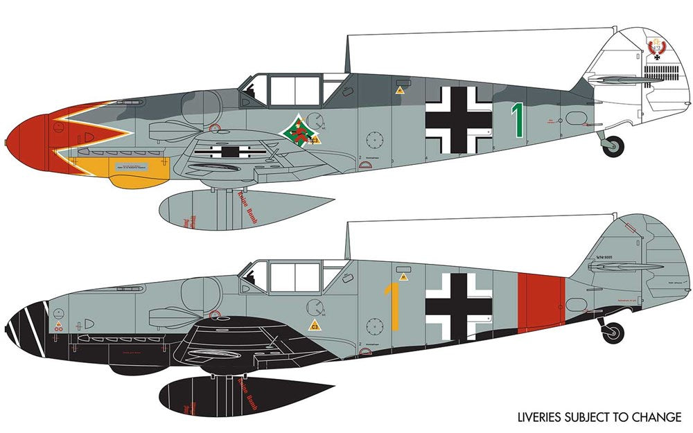 Airfix A02029B 1:72 Messerschmitt Bf109G-6