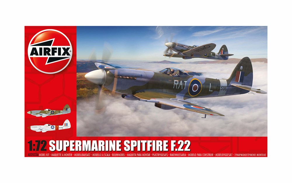 Airfix A02033A 1:72 Supermarine Spitfire F.22