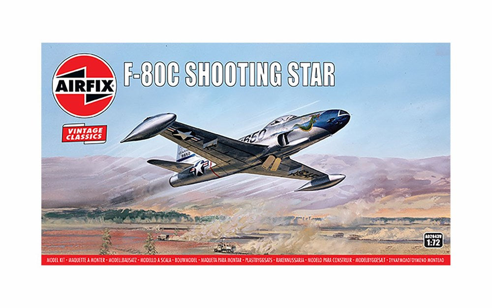 Airfix A02043V 1:72 F-80C Shooting Star - Vintage Classics