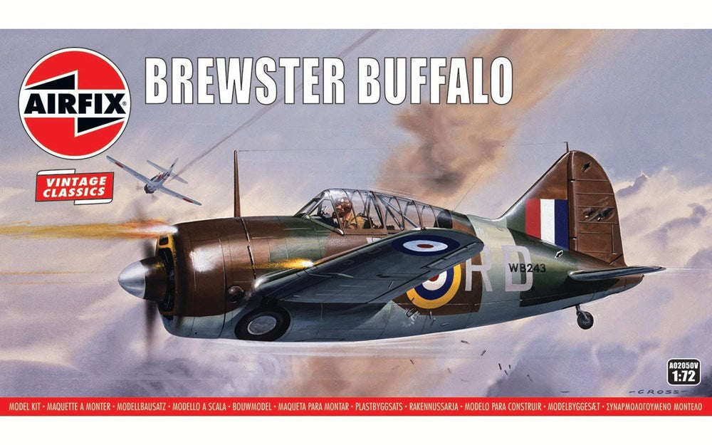 Airfix A02050V 1:72 Brewster Buffalo - Vintage Classics