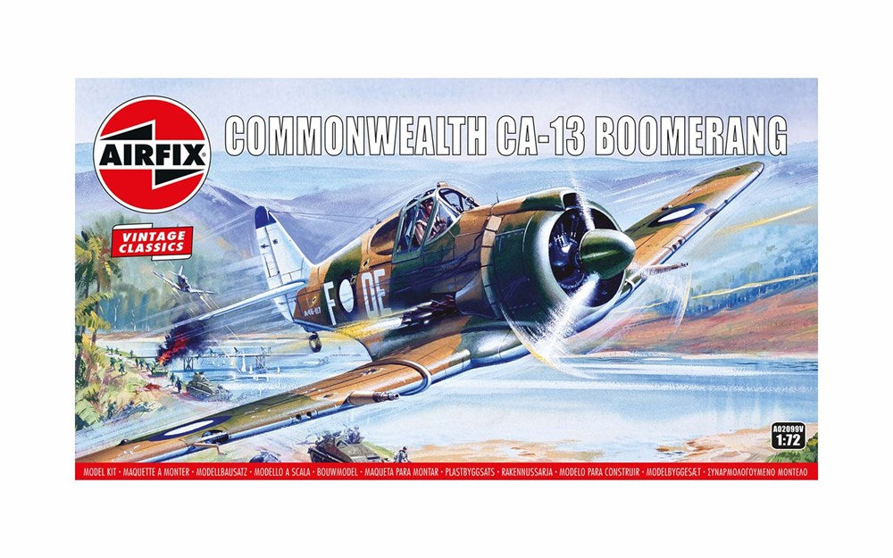 Airfix A02099V 1:72 Commonwealth CA-13 Boomerang - Vintage Classics