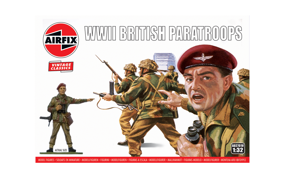 Airfix A02701V 1:32 WWII British Paratroops