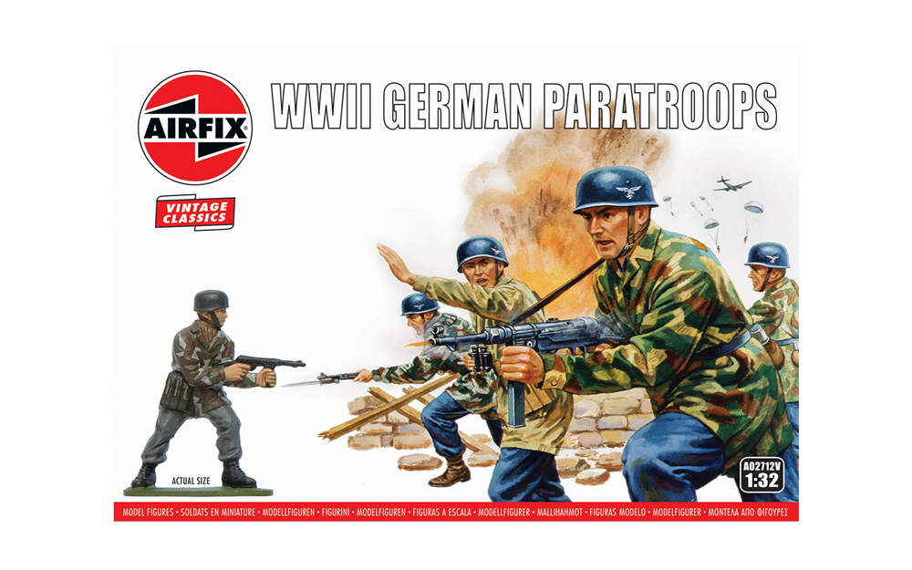 Airfix A02712V 1:32 WWII German Paratroops