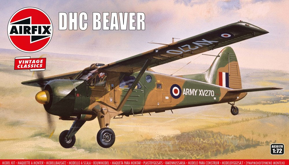 Airfix A03017V 1:72 de Havilland Beaver - Vintage Classics