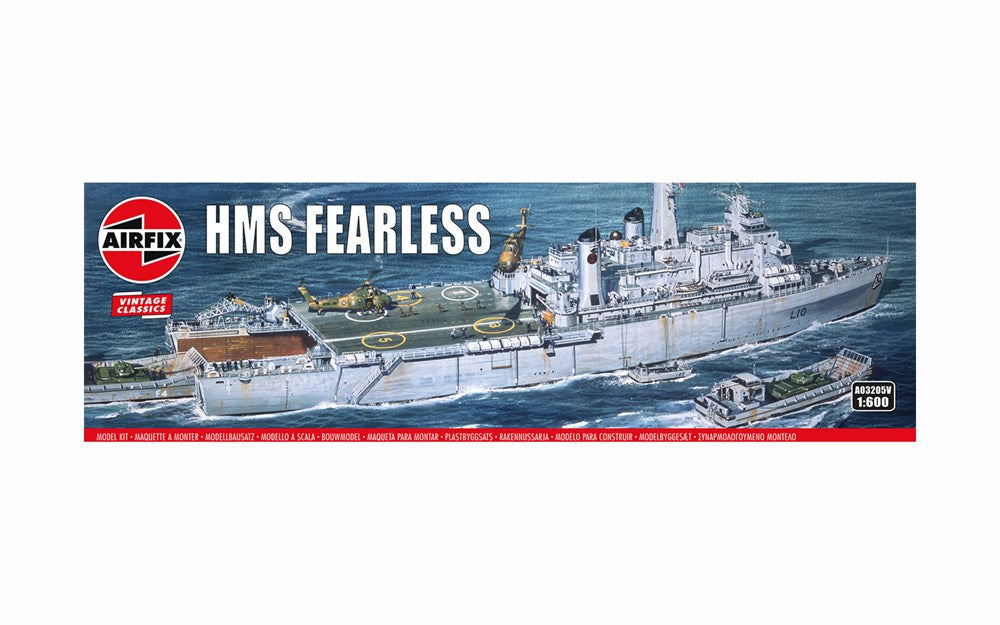 Airfix A03205V 1:600 HMS Fearless - Vintage Classics