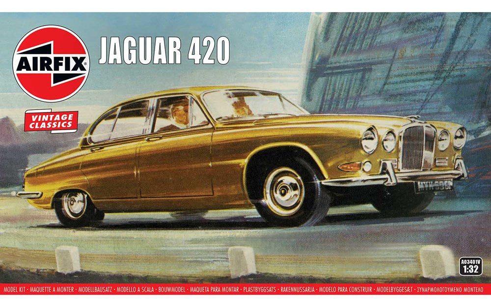 Airfix A03401V 1:32 Jaguar 420 - Vintage Classics