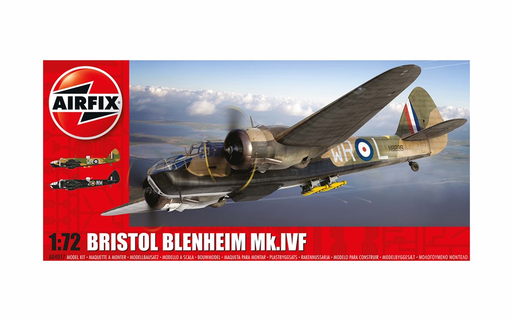 Airfix A04017 1:72 Bristol Blenheim Mk.IVF Fighter