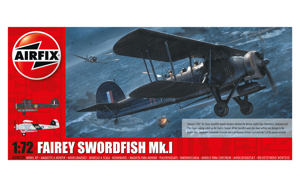 Airfix A04053B 1:72 Fairey Swordfish Mk.I