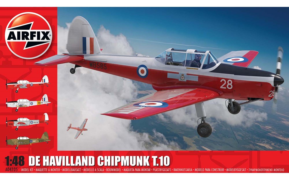 Airfix A04105 1:48 de Havilland Chipmunk T.10