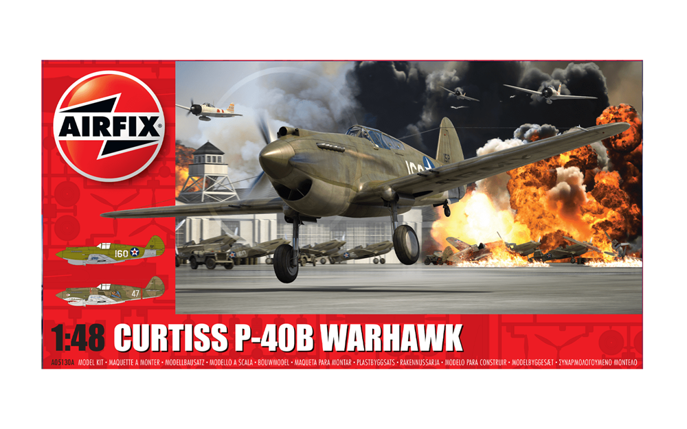 Airfix A05130A 1:48 Curtiss P-40B Warhawk