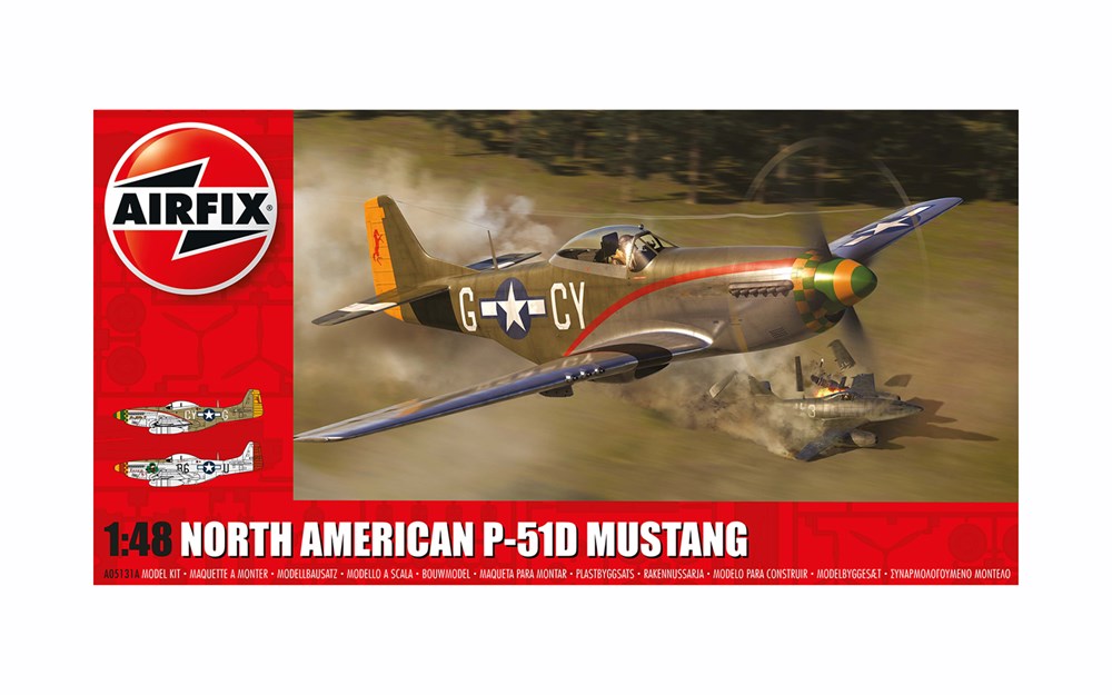 Airfix A05131A 1:48 North American P-51D Mustang
