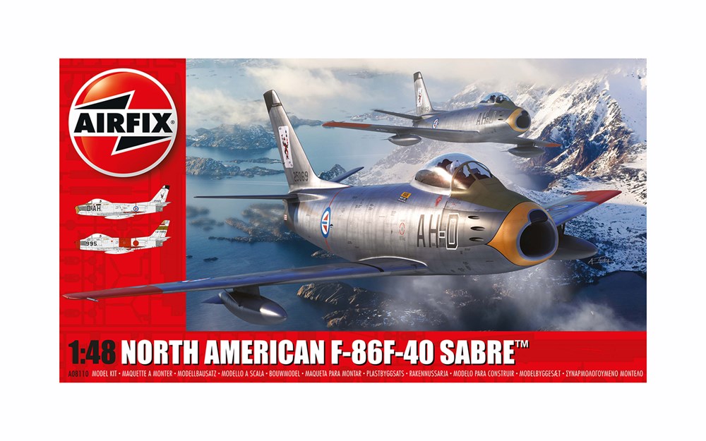 Airfix A08110 1:48 North American F-86F-40 Sabre