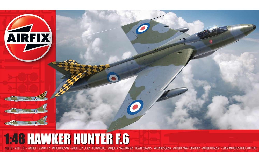 Airfix A09185 1:48 Hawker Hunter F.6