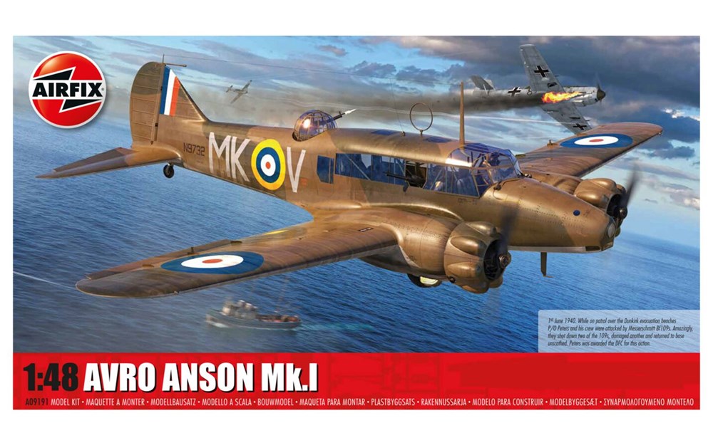 Airifx A09191 1:48 Avro Anson Mk.I