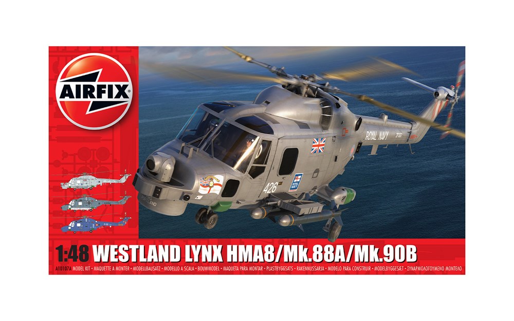Airfix A10107A 1:48 Westland Lynx HMA8/Mk.88/Mk.90B