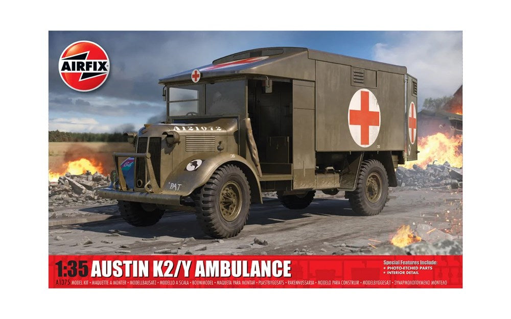 Airfix A1375 1:35 Austin K2/Y Ambulance