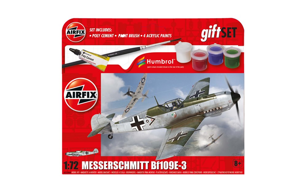 Airfix A55106A Gift Set - 1:72 Messerschmitt Bf109E-3