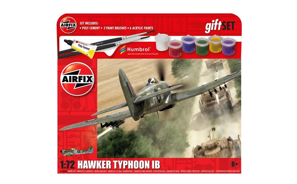 Airfix A55208A 1:72 Hawker Typhoon 1b - Gift Set