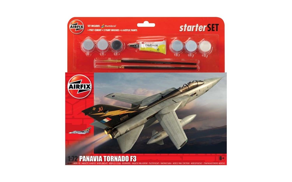 Airfix A55301 1:72 Panavia Tornado F.3 - Large Starter Set