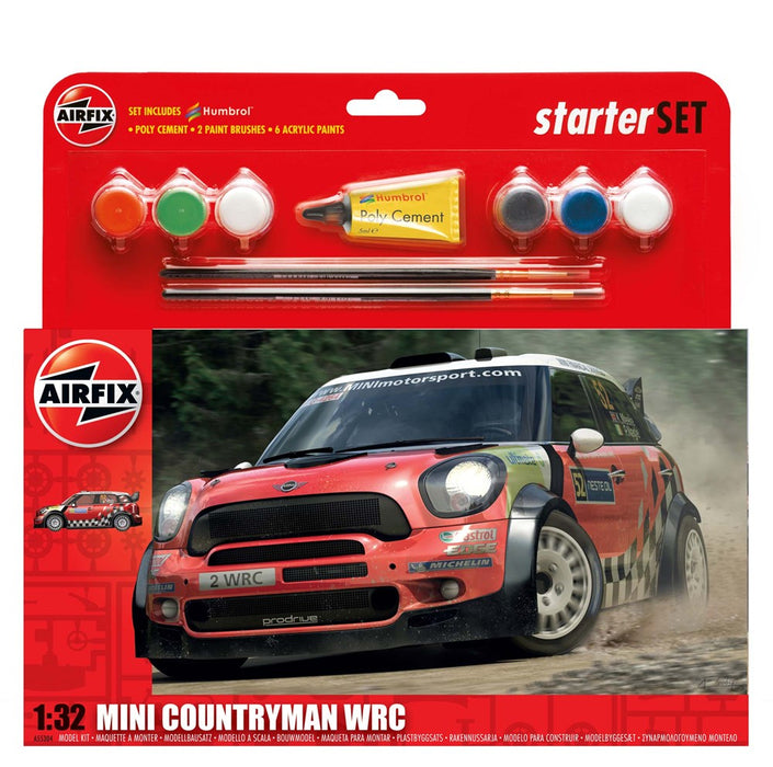Airfix A55304 MINI Countryman WRC - Large Starter Set