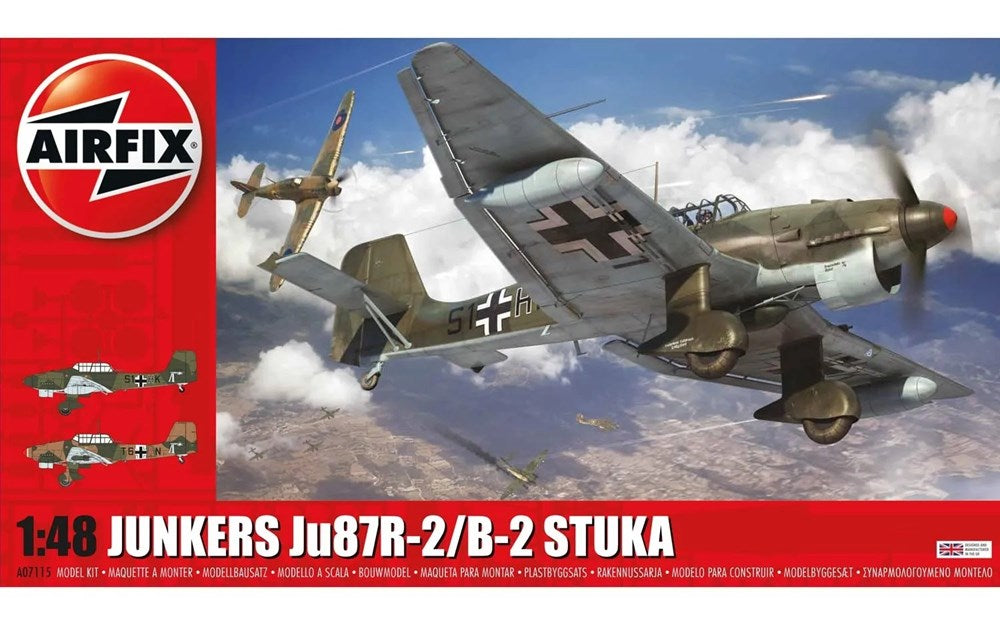 Airfix A07115 1:48 Junkers Ju87R-2/B-2 Stuka