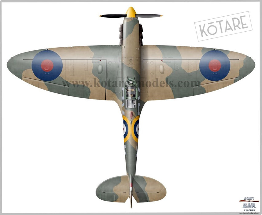 Kotare Models K32601 1:32 Spitfire Mk.Ia 'Brian Lane'