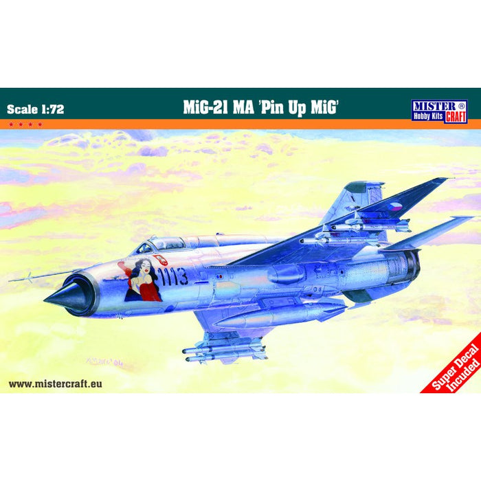 Mister Craft C-17 1:72 MiG-21 MA 'Pin Up Girl'
