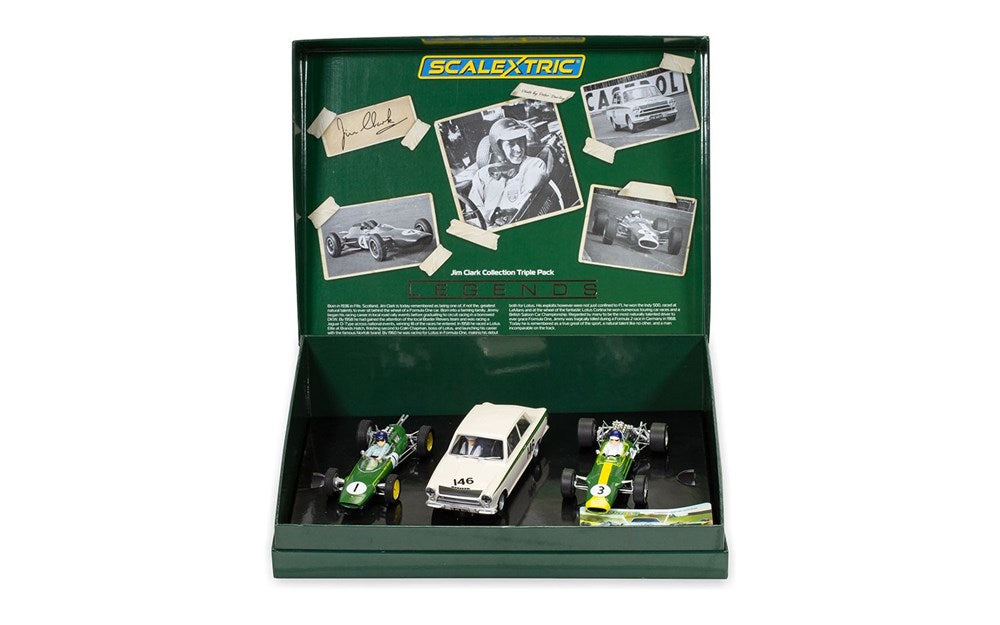 Scalextric C4395A The Legend of Jim Clark Triple Pack