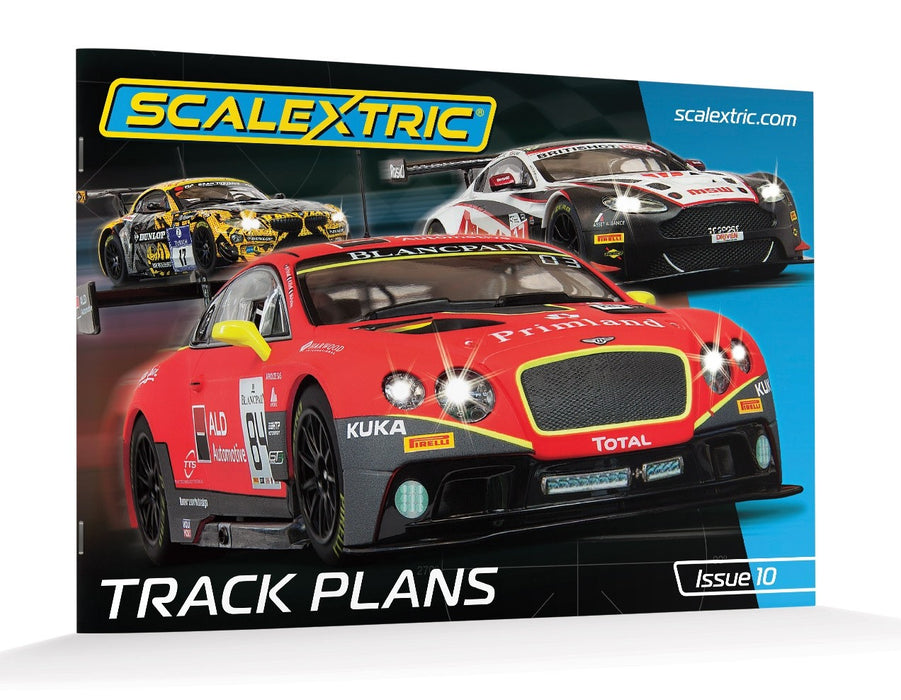 Scalextric C8334 Scalextric Track Plans Book 10th Edition