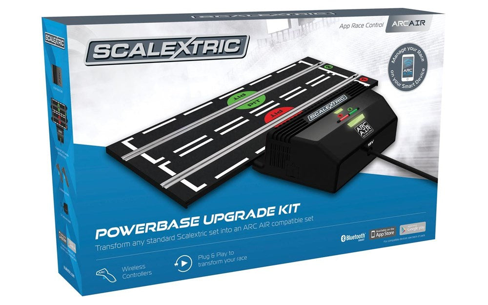 Scalextric C8434S ARC AIR Powerbase & Wireless Controllers Upgrade kit