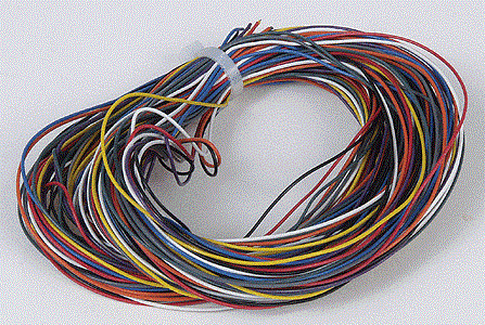 Digitrax DCDRWIRE Decoder Wire - 9 Conductor 30AWG 10-Feet