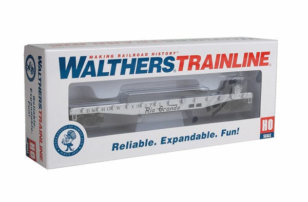 Walthers Trainline 931-1462 HO Flat Car - Denver & Rio Grande Western(TM)