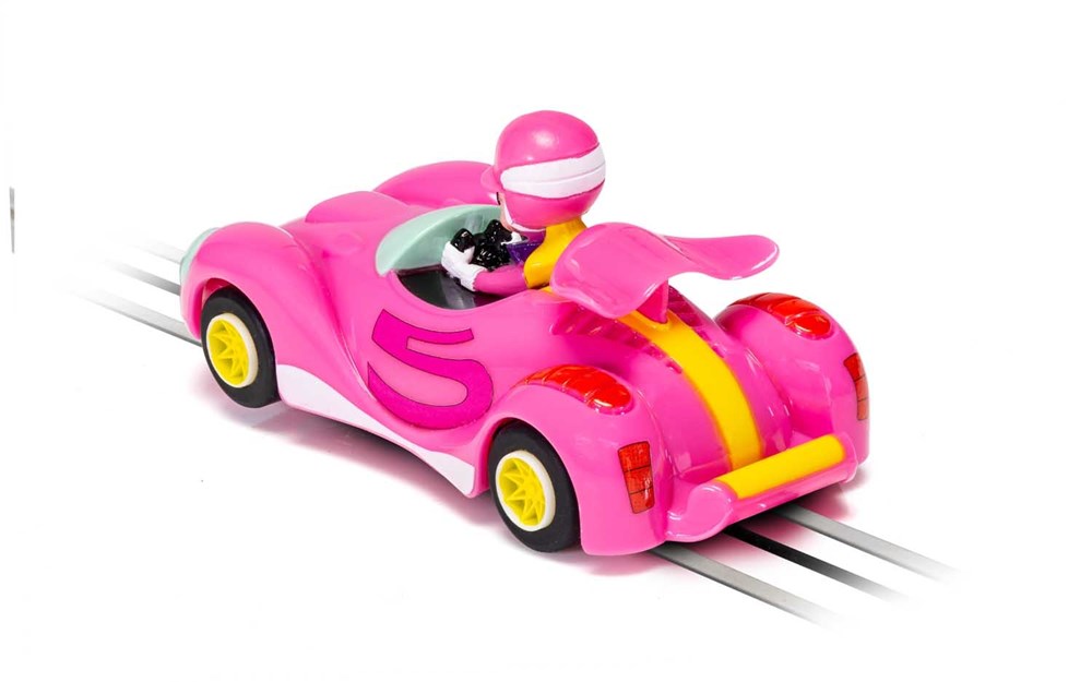 Micro Scalextric G2166 Wacky Races Penelope Pitstop car (new system)