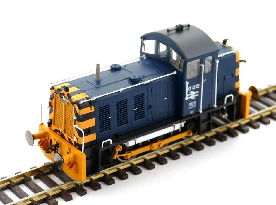 Heljan 2936 OO Class 07 - BR Blue with Wasp Stripes '07012' (V1)