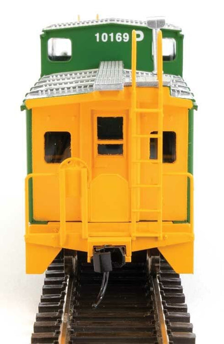 Walthers Mainline 910-8763 HO International Wide-Vision Caboose - Ready to Run - Burlington Northern #10169