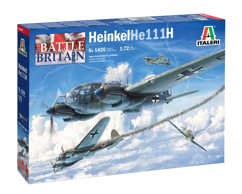 Italeri 1436 1:72 Heinkel HE-111H