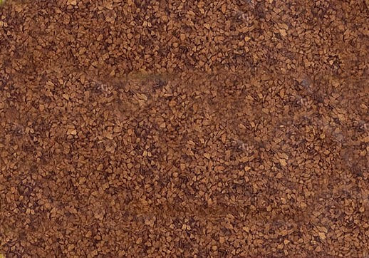 Walthers SceneMaster 949-1209 HO Leaves Ground Cover - Reddish-Brown