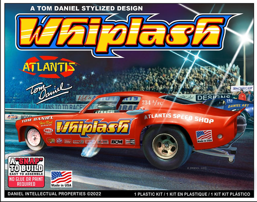 Atlantis Models M8276 1:32 Tom Daniel Whiplash Funny Car