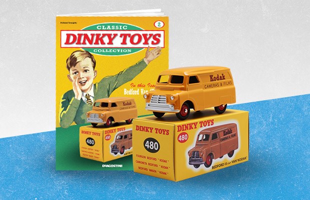 Dinky Toys 480 Bedford 10cwt. Van 'Kodak'