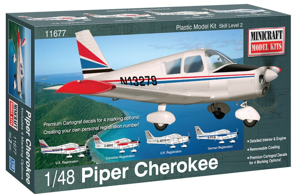 MIN 11677 1:48 Piper Cherokee