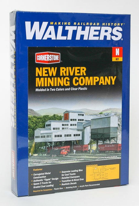 Walthers Cornerstone 933-3221 N New River Mining Co. Kit