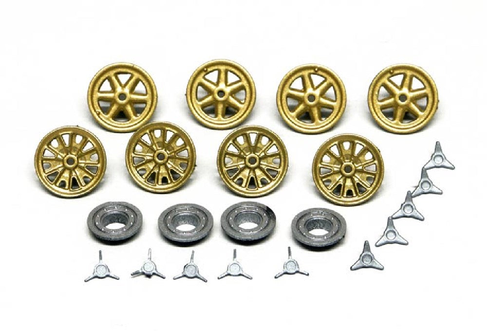Slot.it PA46 Wheel Inserts GT40 type unpainted for PA17/24 (4x)