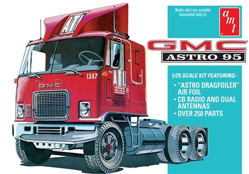 AMT 1140 1:25 GMC Astro 95 - Semi Tractor