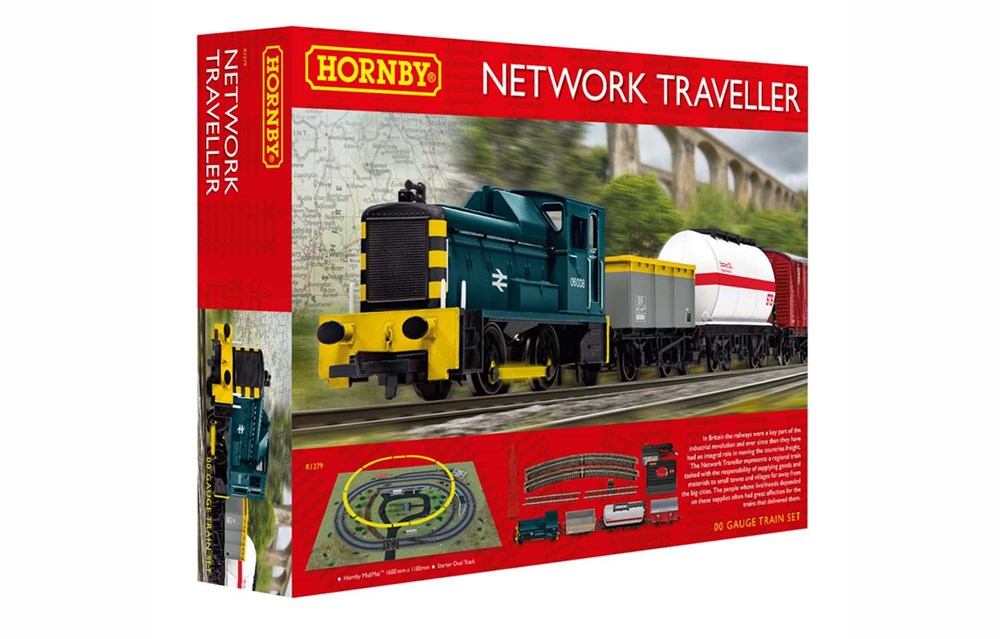 Hornby R1279 OO Network Traveller Train Set