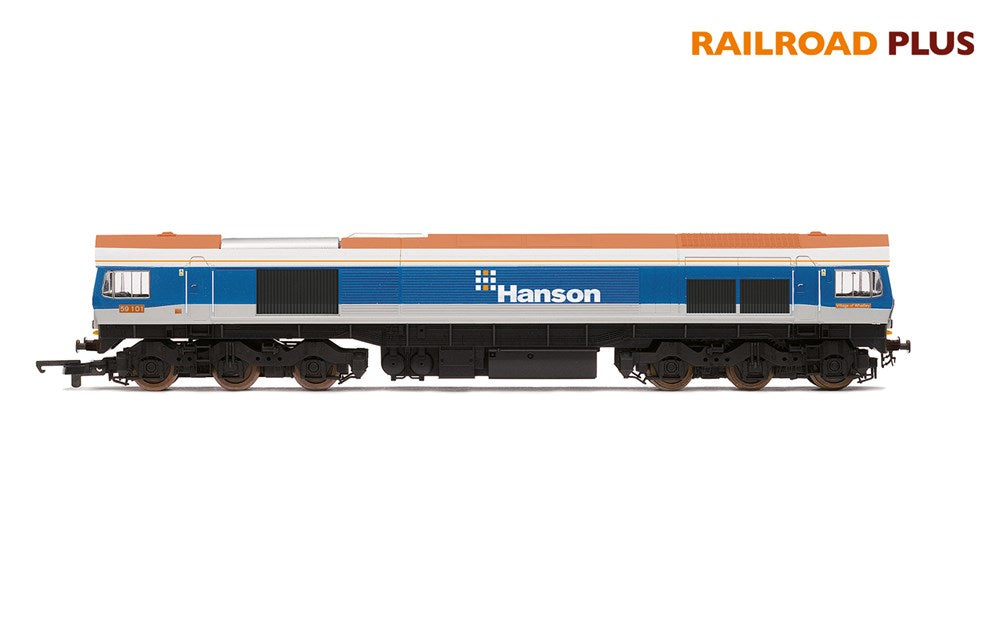 Hornby R30070 OO RailRoad Plus Hanson Class 59 Co-Co 59101 - Era 10