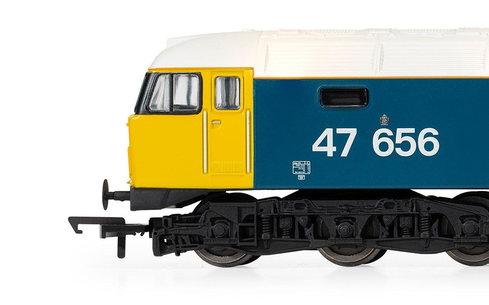 Hornby R30179 OO Railroad Plus BR Class 47 Co-Co 47656 - Era 7