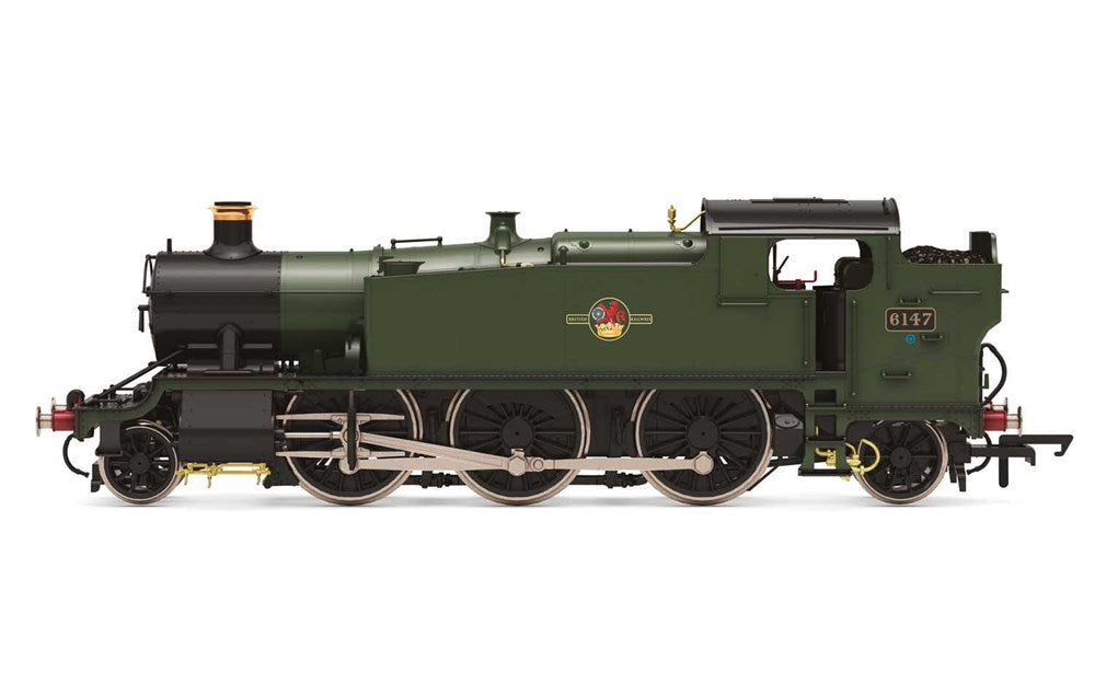 Hornby R3850 OO BR 61XX Class 'Large Prairie' 2-6-2T 6147 - Era 5