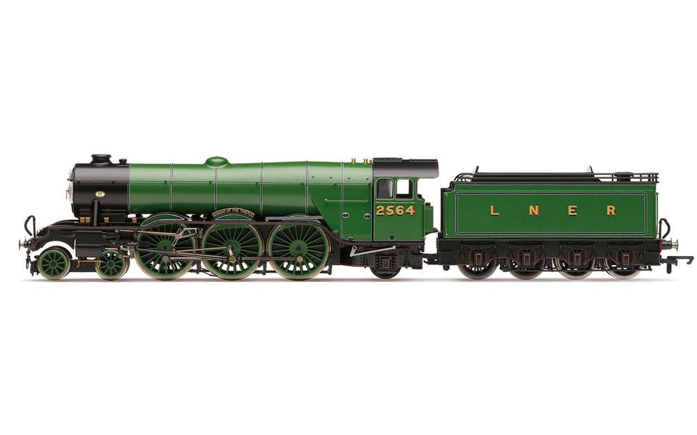 Hornby R3989 OO LNER A1 Class 2564 'Knight of Thistle' (diecast footplate and flickering firebox) - Era 3
