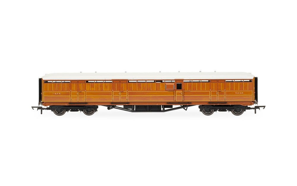 Hornby R4830A OO LNER, 61'6" Gresley Full Brake, 4247 - Era 3