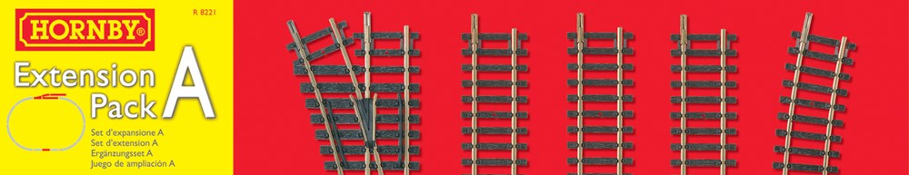 Hornby R8221 Track Extension Pack A